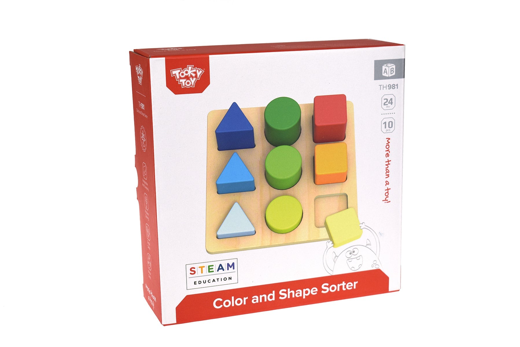 COLOUR & SHAPE SORTER PUZZLE - Bamboo Sprout