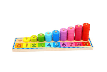 COUNTING STACKER PUZZLE BOARD - Bamboo Sprout