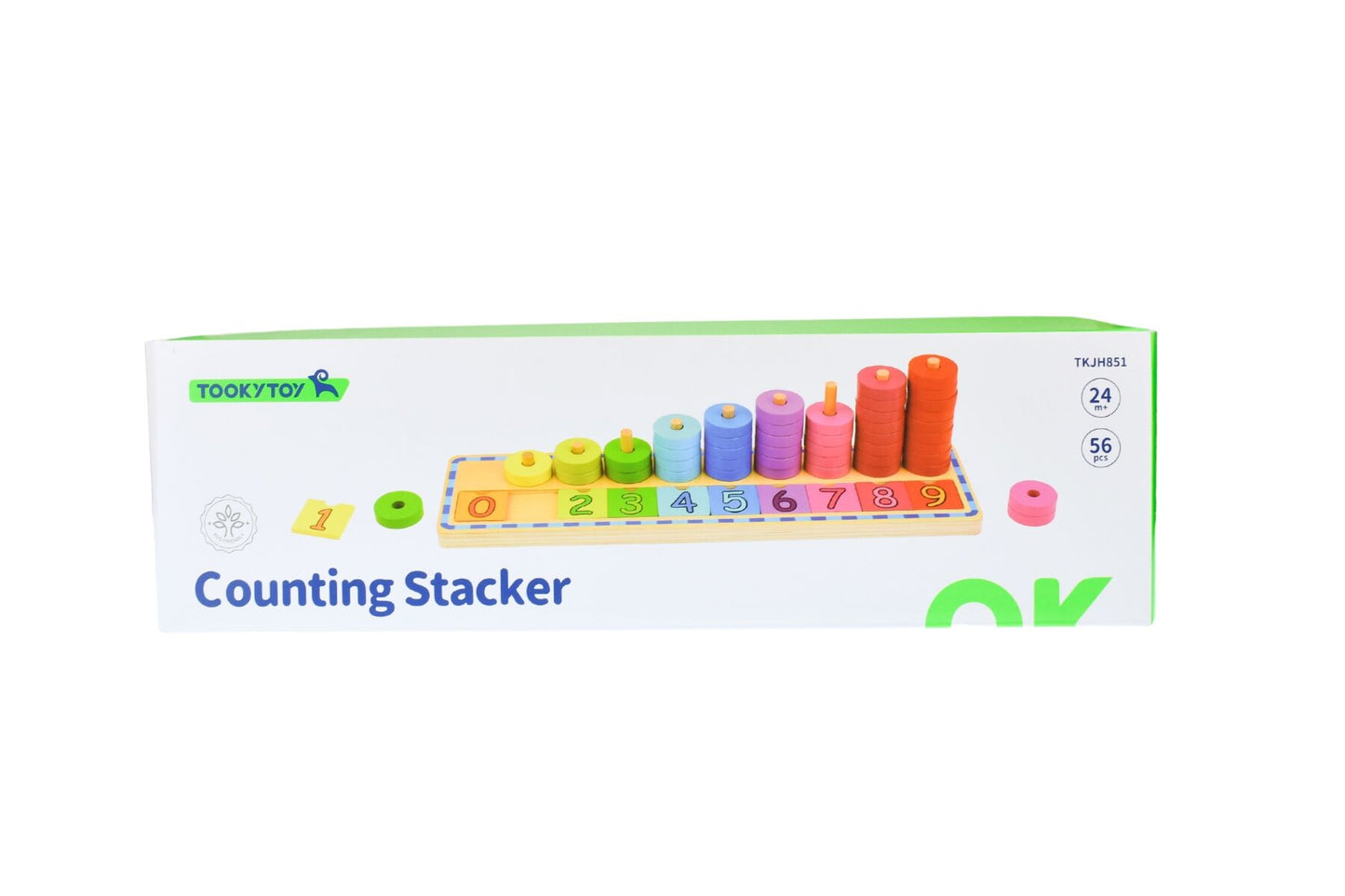 COUNTING STACKER PUZZLE BOARD - Bamboo Sprout