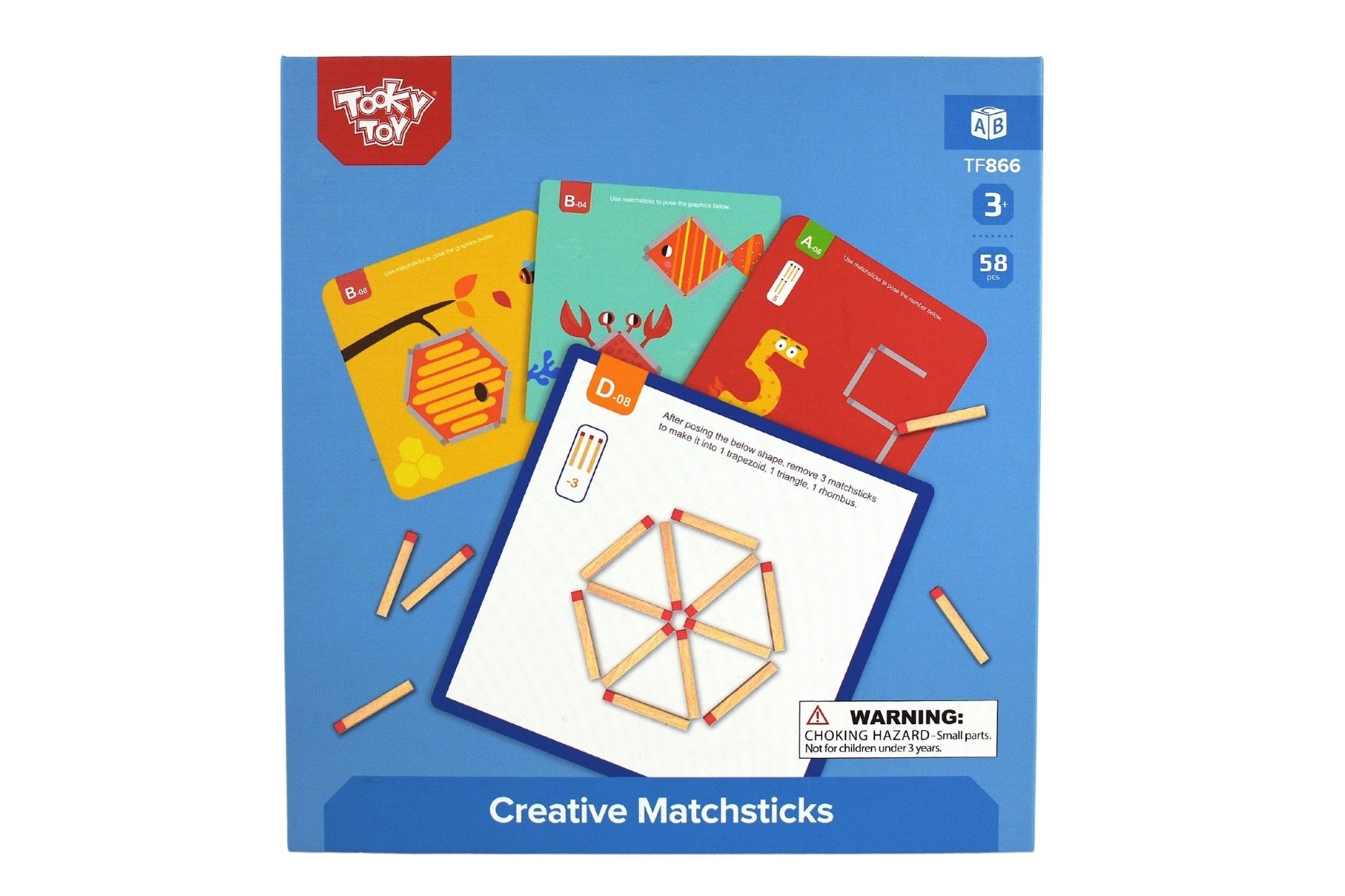 CREATIVE MATCHSTICKS PUZZLE GAME - Bamboo Sprout