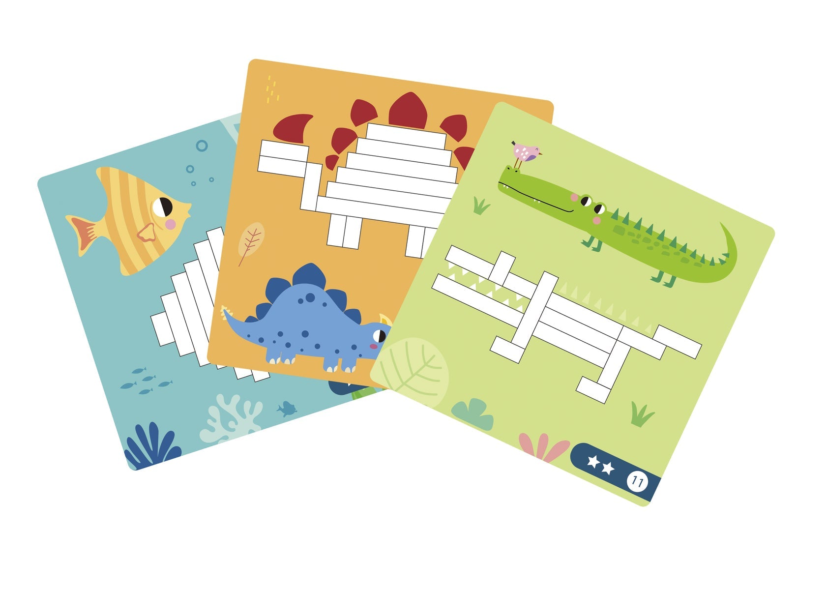 CREATIVE MATH STICKS PUZZLE GAME - Bamboo Sprout