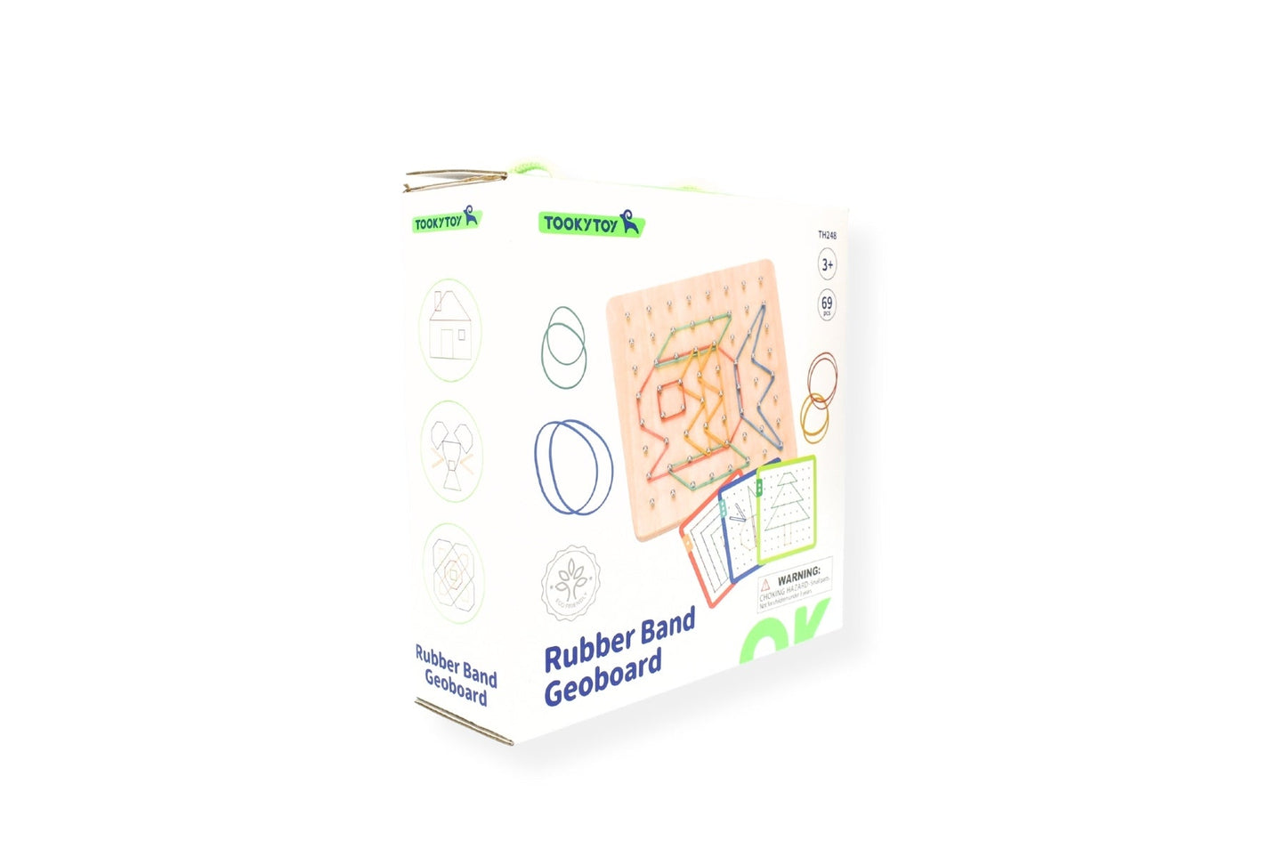 CREATIVE RUBBER BAND GEOBOARD PATTERN PUZZLE GAME - Bamboo Sprout