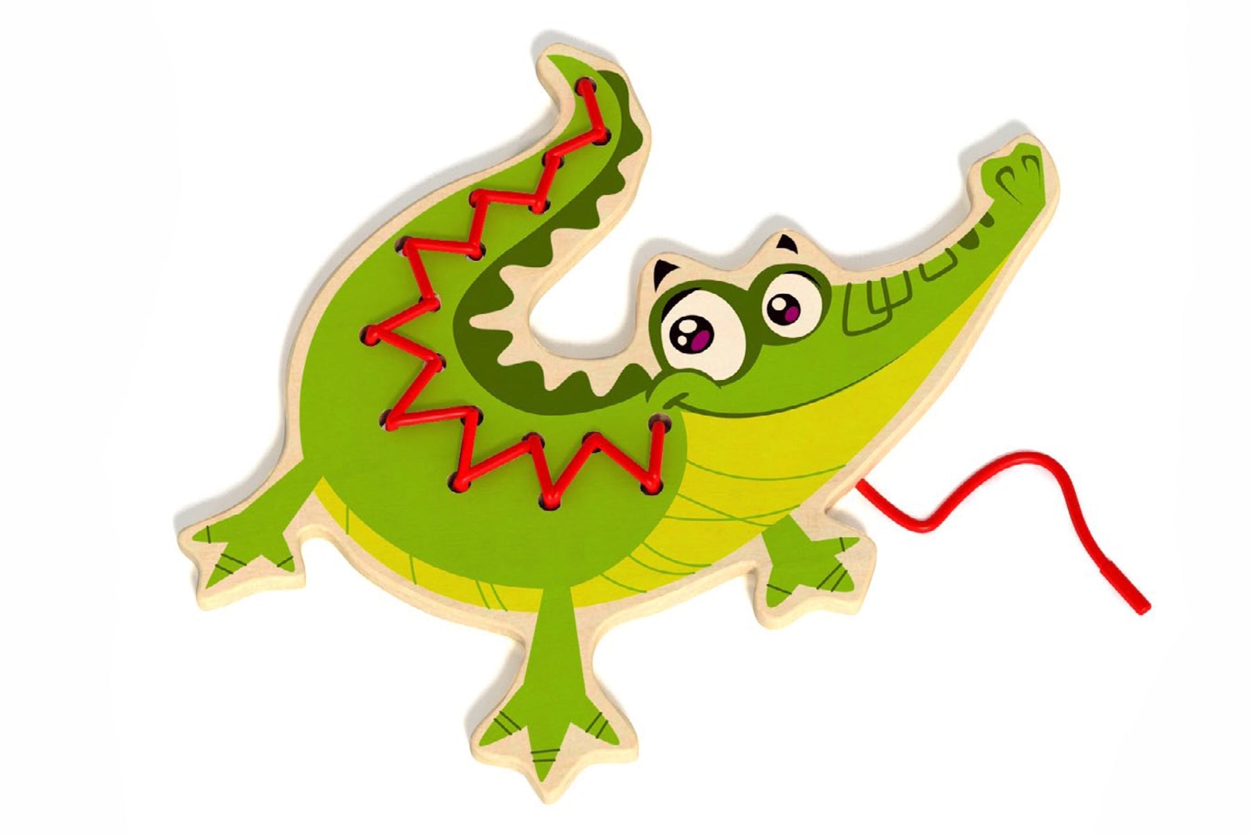 LACING ANIMAL - CROCODILE - Bamboo Sprout