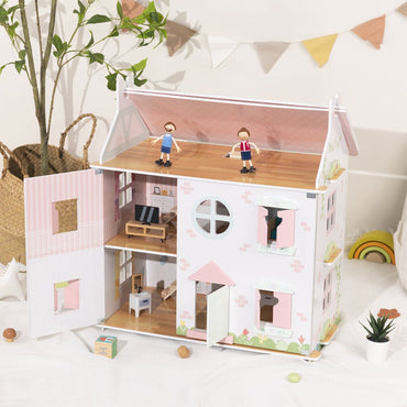 WOODEN DOLL HOUSE - Bamboo Sprout