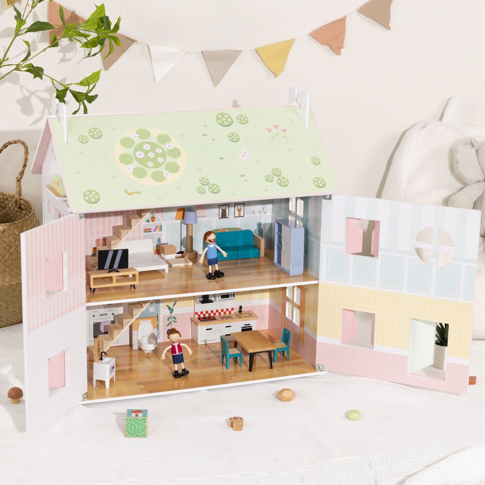 WOODEN DOLL HOUSE - Bamboo Sprout