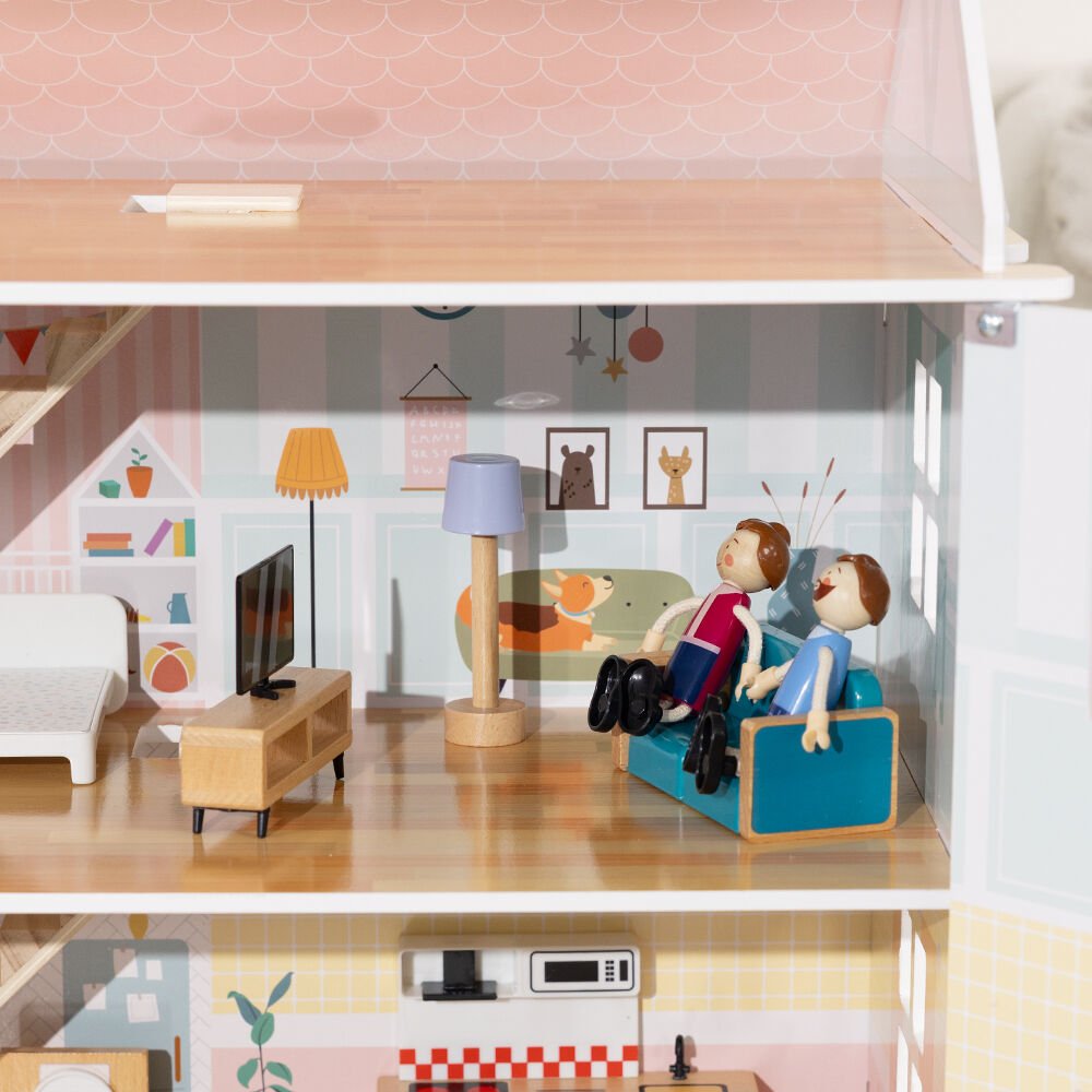 WOODEN DOLL HOUSE - Bamboo Sprout