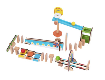 DOMINO RUN BUILDING SET LARGE - Bamboo Sprout