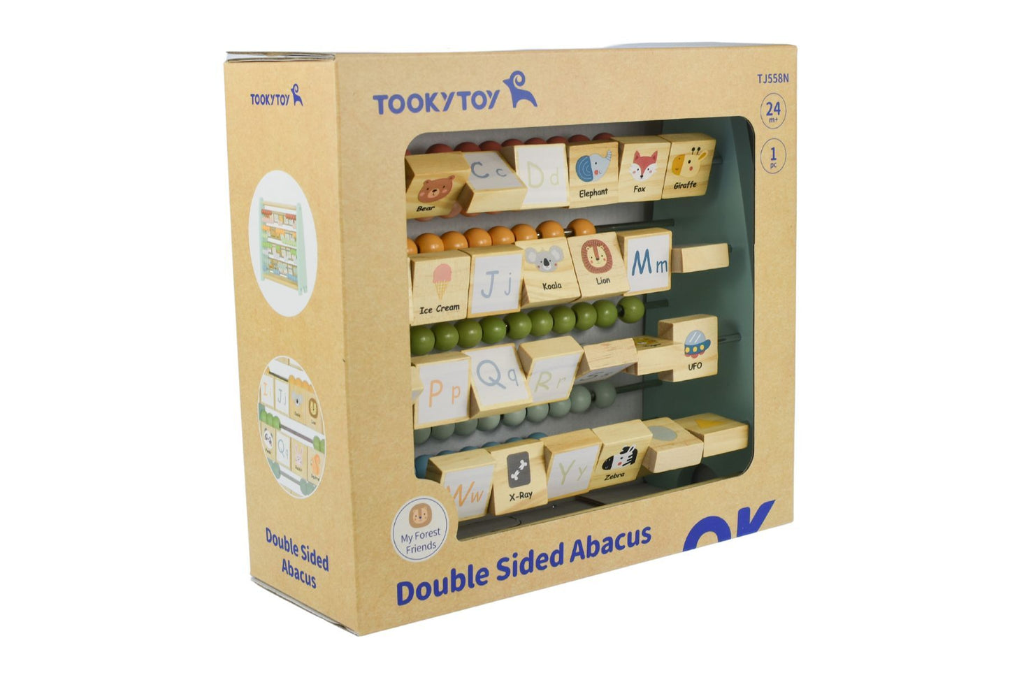 MY FOREST FRIENDS DOUBLE SIDED ABACUS - Bamboo Sprout