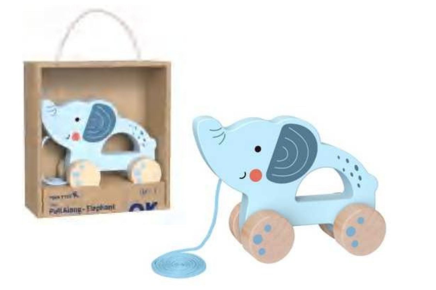 MY FOREST FRIENDS PULL ALONG - ELEPHANT - Bamboo Sprout