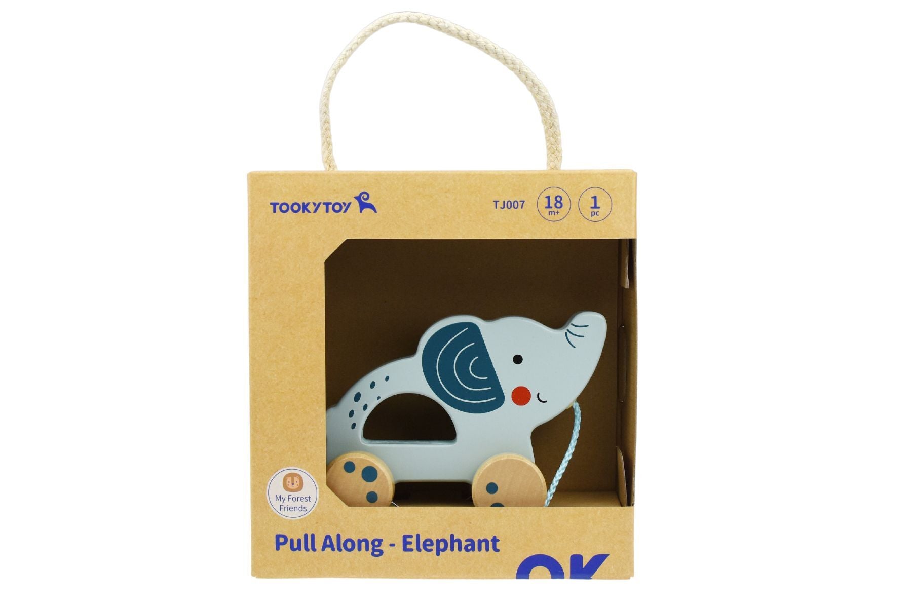MY FOREST FRIENDS PULL ALONG - ELEPHANT - Bamboo Sprout