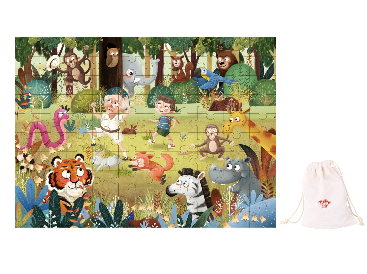 FOREST JIGSAW PUZZLE 100PCS - Bamboo Sprout