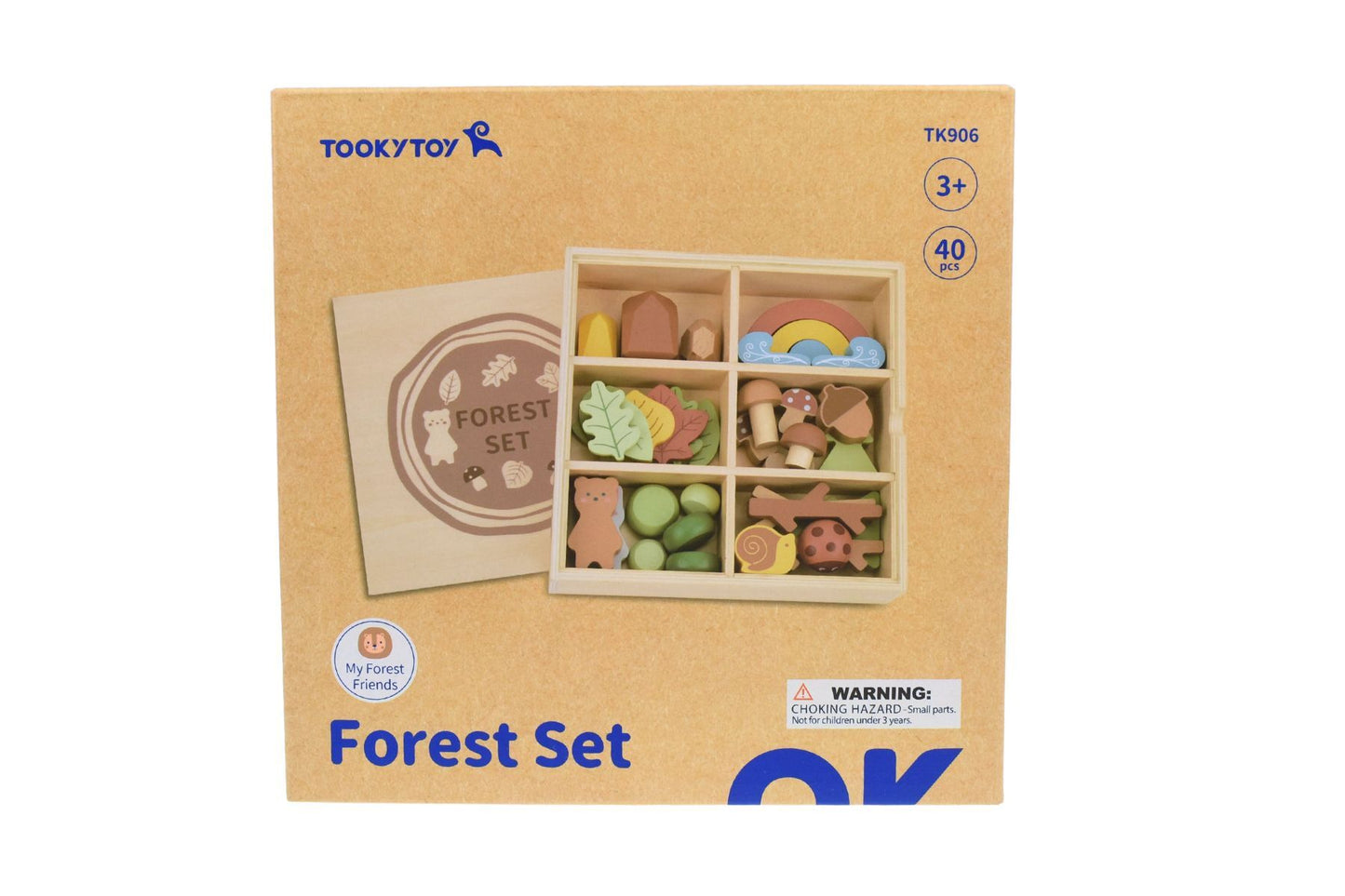MY FOREST FRIENDS WOODEN FOREST SET - Bamboo Sprout