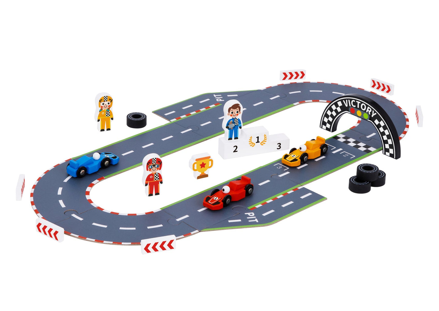 FORMULA RACING PUZZLE PLAYMAT - Bamboo Sprout