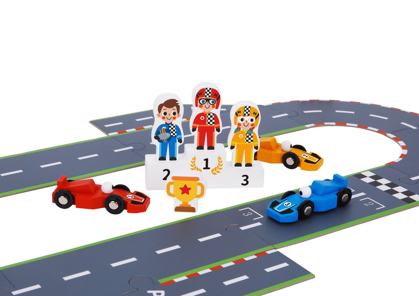 FORMULA RACING PUZZLE PLAYMAT - Bamboo Sprout