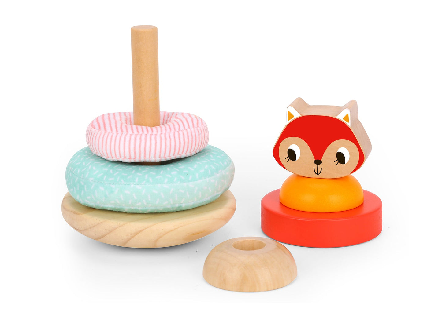 FOX SENSORY STACKING TOWER - Bamboo Sprout