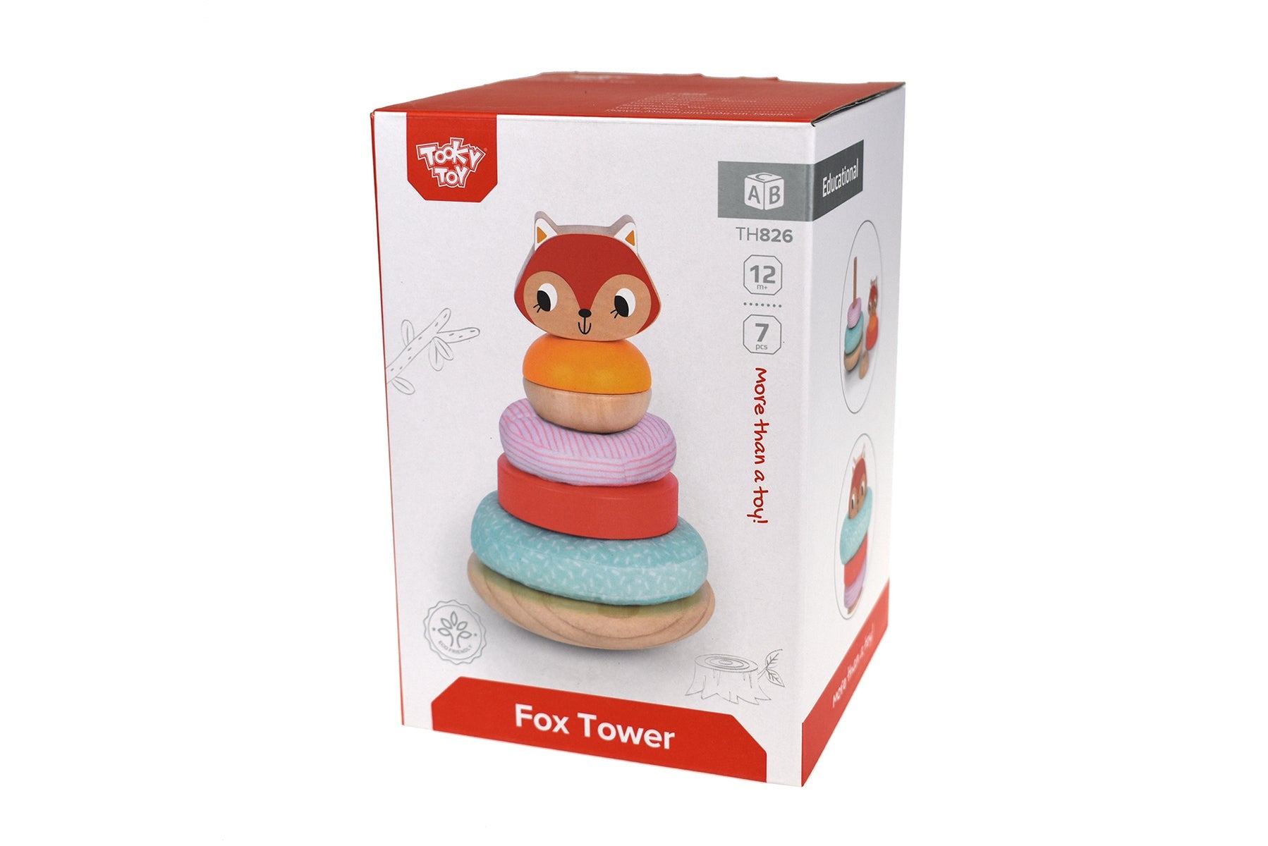 FOX SENSORY STACKING TOWER - Bamboo Sprout