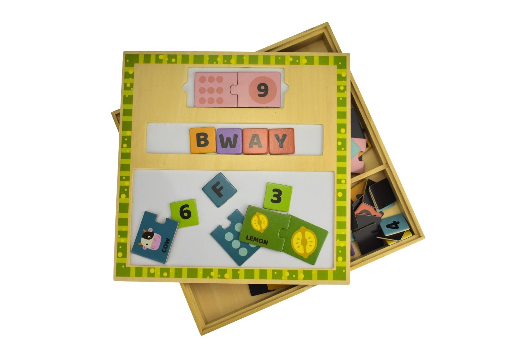 LEARNING PUZZLE BOX - Bamboo Sprout