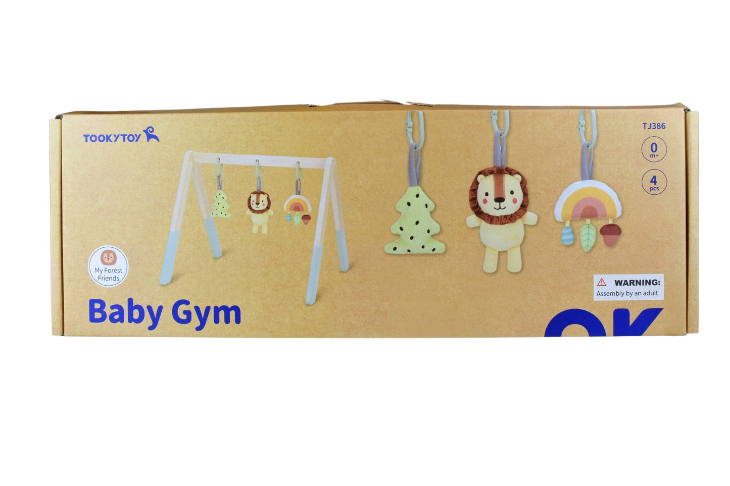 MY FOREST FRIENDS LION BABY GYM - Bamboo Sprout