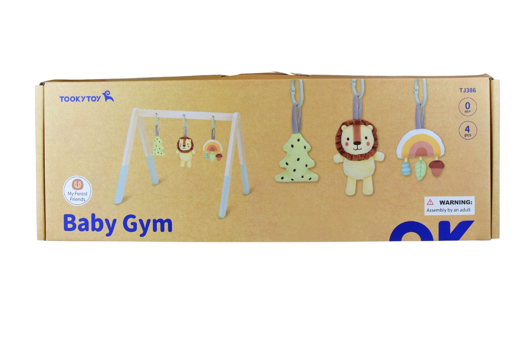 MY FOREST FRIENDS LION BABY GYM - Bamboo Sprout