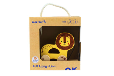 MY FOREST FRIENDS PULL ALONG - LION - Bamboo Sprout