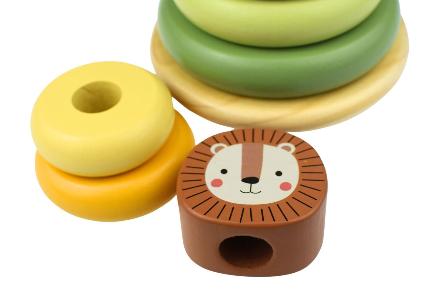 MY FOREST FRIENDS LION STACKING TOWER - Bamboo Sprout