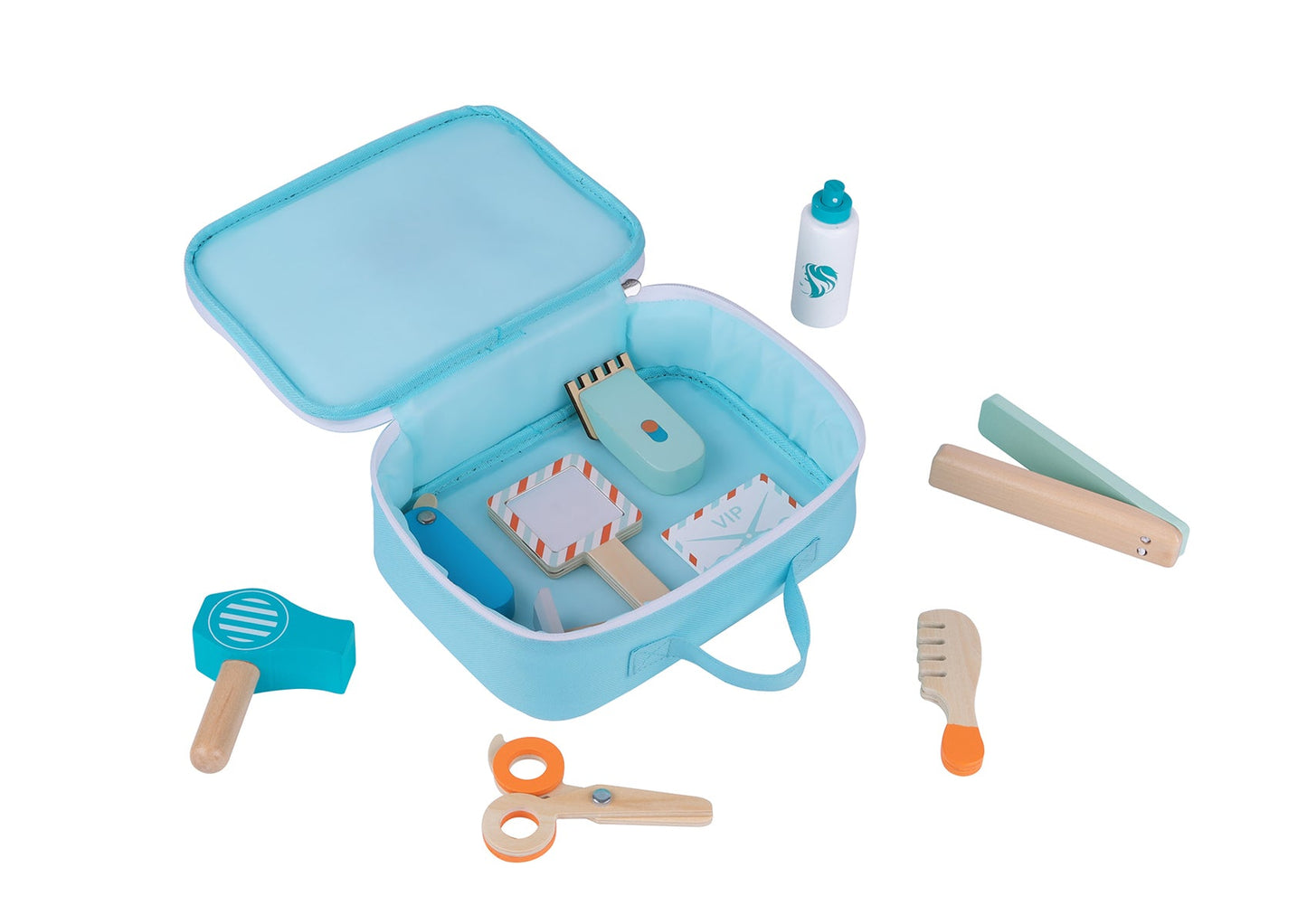 LITTLE HAIRDRESSER PLAY SET IN CARRY BAG - Bamboo Sprout
