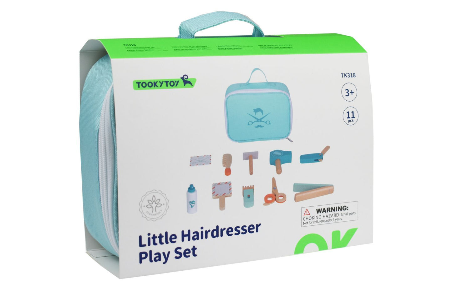 LITTLE HAIRDRESSER PLAY SET IN CARRY BAG - Bamboo Sprout