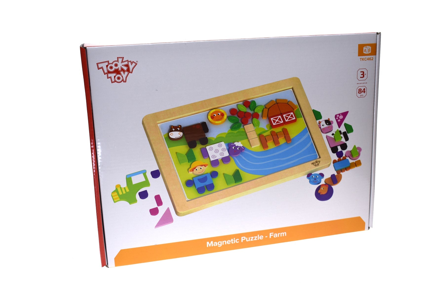 MAGNETIC PUZZLE BOARD - FARM - Bamboo Sprout