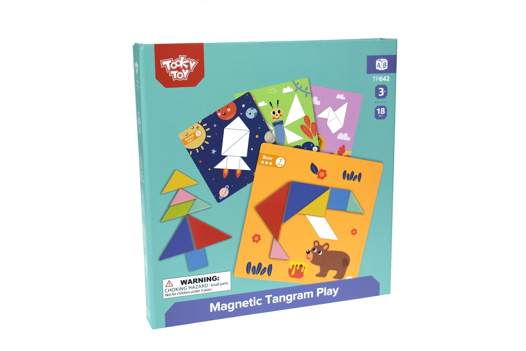 MAGNETIC TANGRAM ANIMAL PLAY SET - Bamboo Sprout
