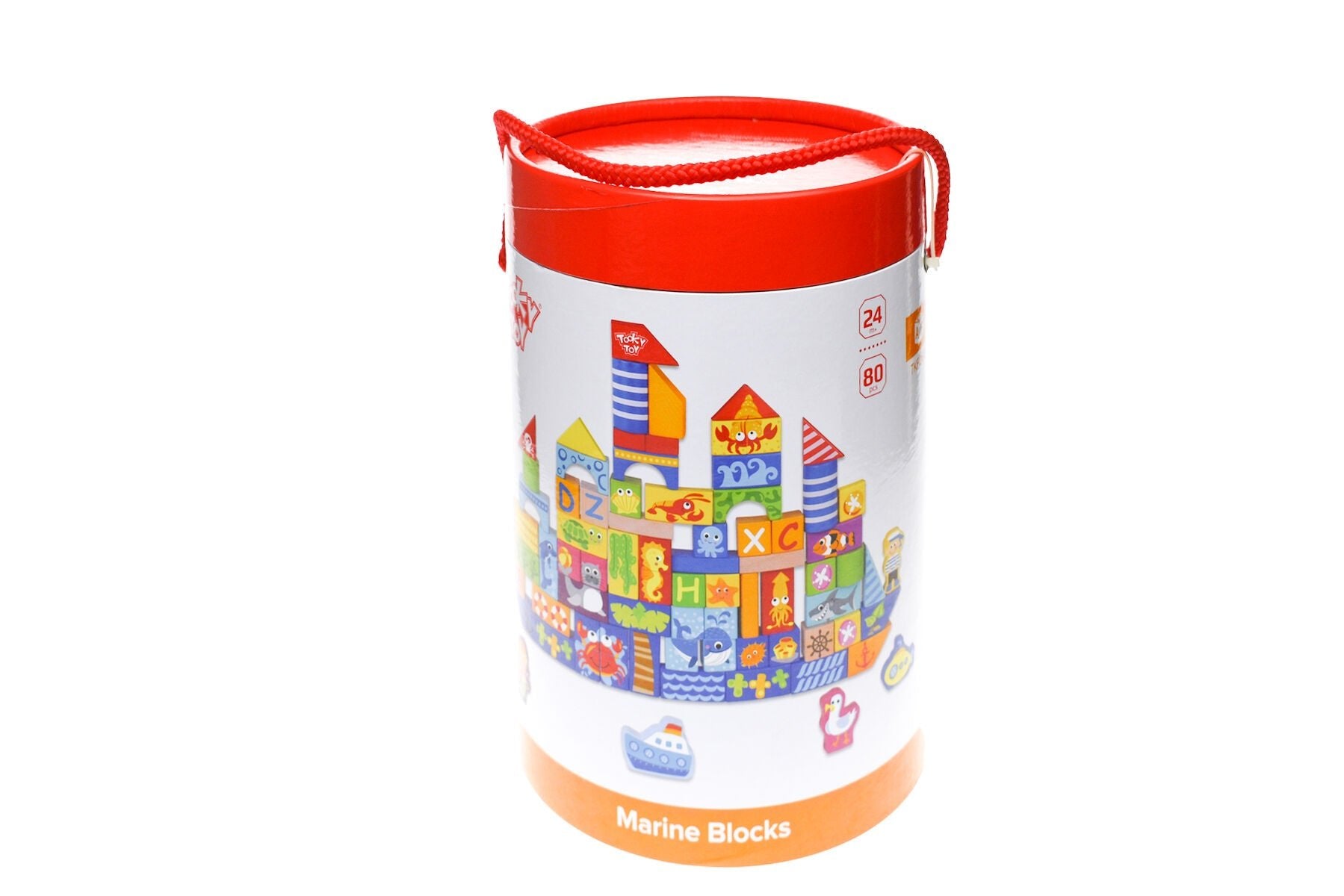 MARINE BUILDING BLOCKS 80PCS - Bamboo Sprout