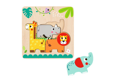 MULTI - LAYERED ANIMAL PUZZLE - Bamboo Sprout