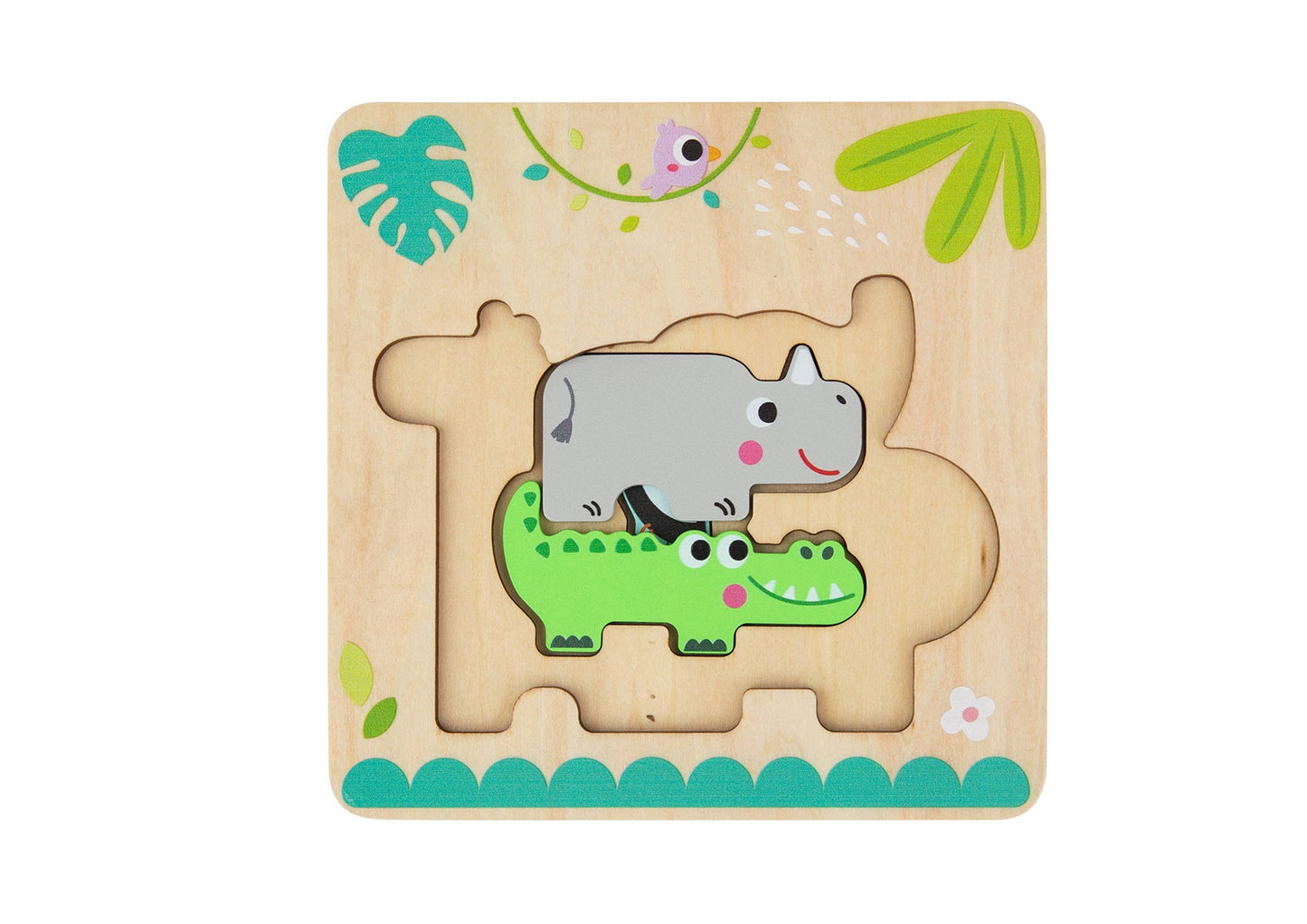 MULTI - LAYERED ANIMAL PUZZLE - Bamboo Sprout