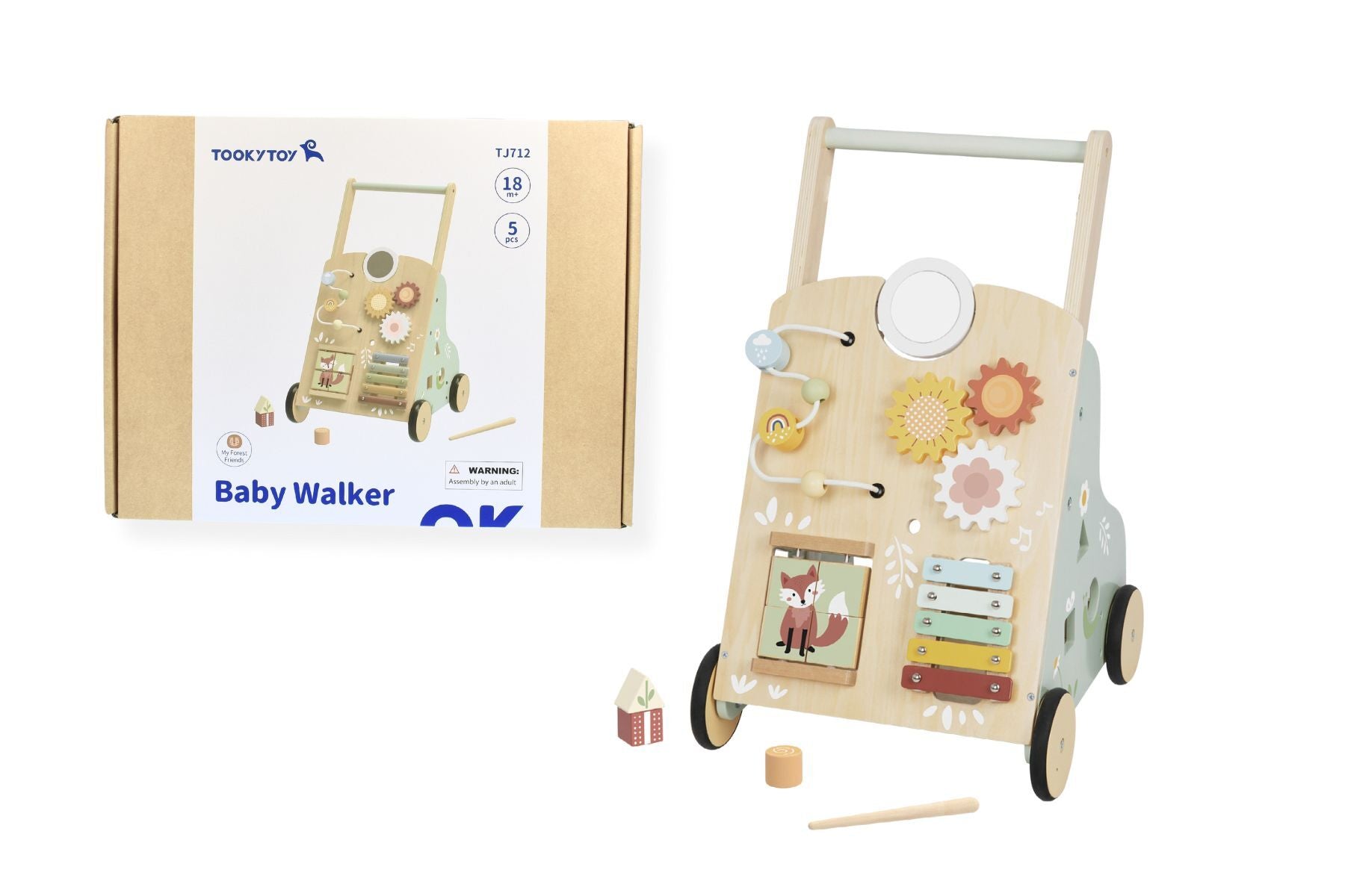 MY FOREST FRIENDS BABY WALKER - Bamboo Sprout