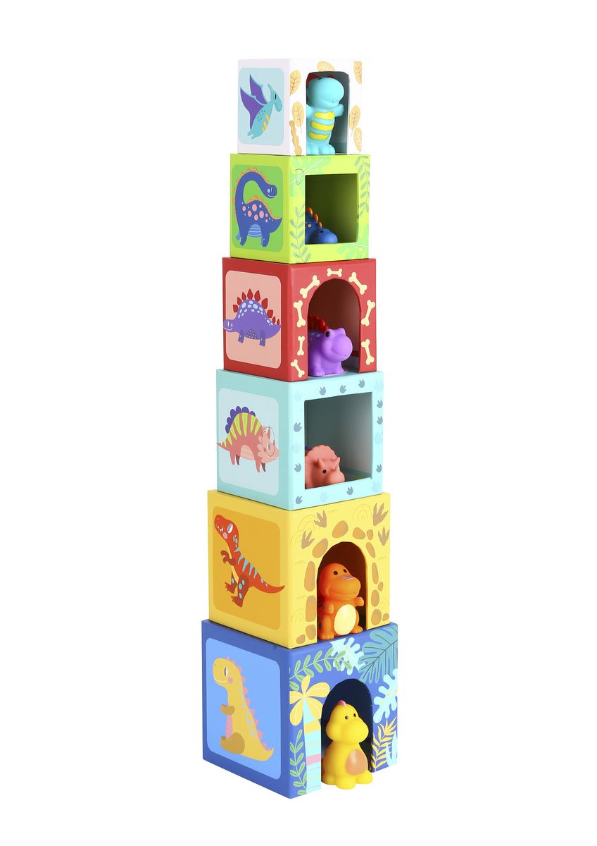 NESTING BOXES DINOSAUR - Bamboo Sprout