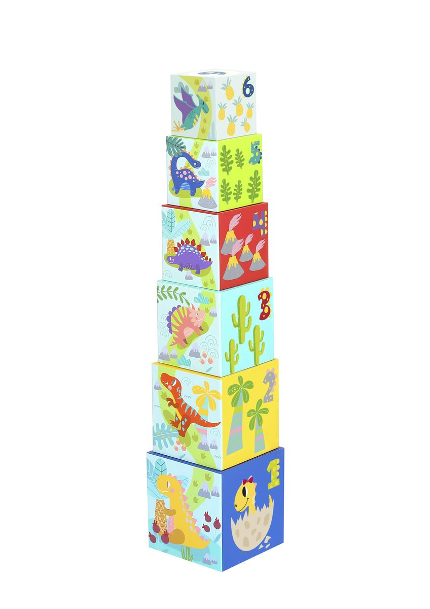 NESTING BOXES DINOSAUR - Bamboo Sprout