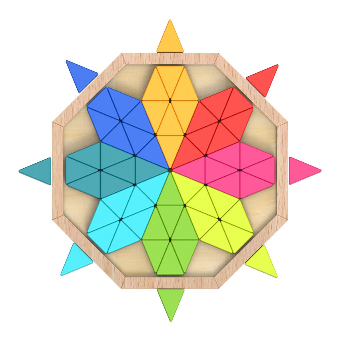 OCTAGON MOSAIC PUZZLE - Bamboo Sprout