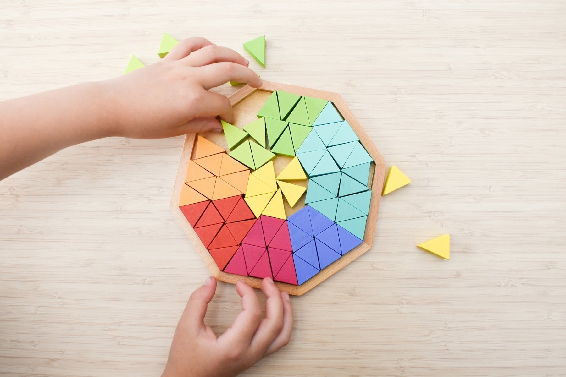 OCTAGON MOSAIC PUZZLE - Bamboo Sprout