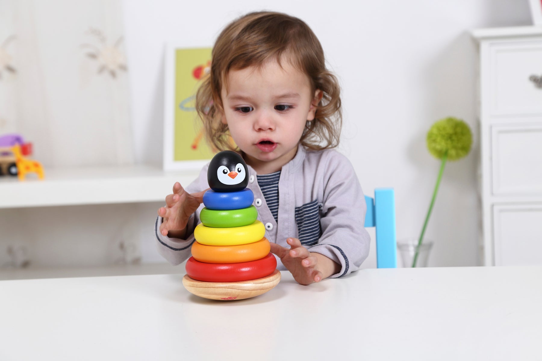 PENGUIN STACKER - Bamboo Sprout