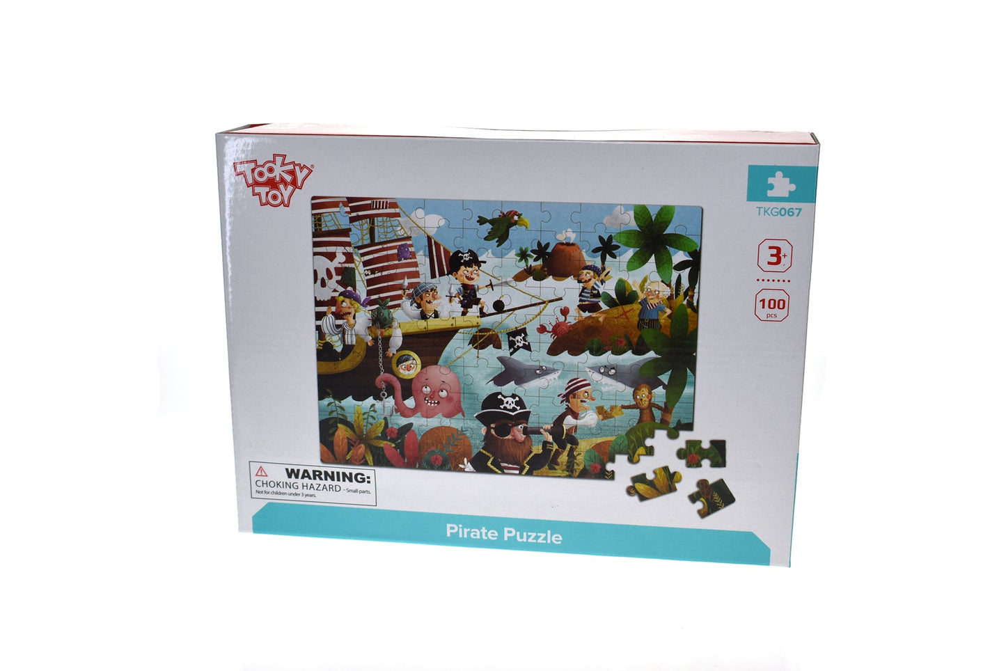 PIRATE JIGSAW PUZZLE 100PCS - Bamboo Sprout
