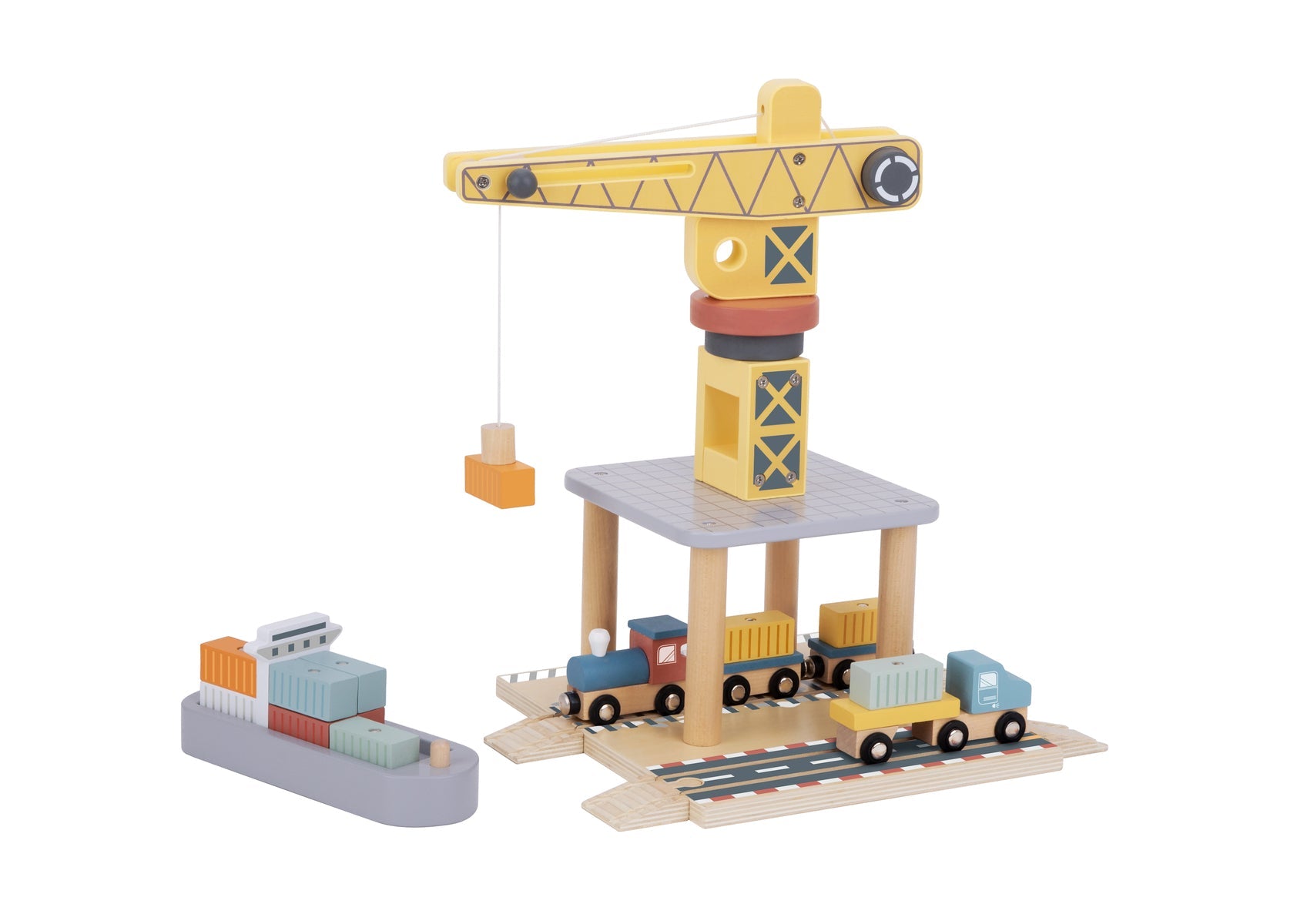 PORT CRANE CARGO SET - Bamboo Sprout