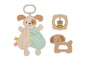 BABY COMFORTER RATTLE GIFT SET - PUPPY DOG - Bamboo Sprout