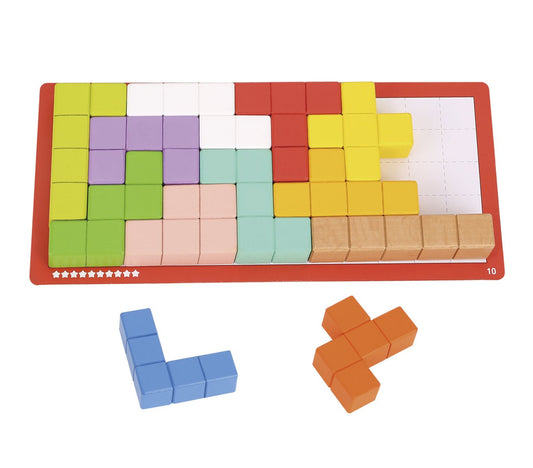 PUZZLE CUBES PUZZLE GAME - Bamboo Sprout