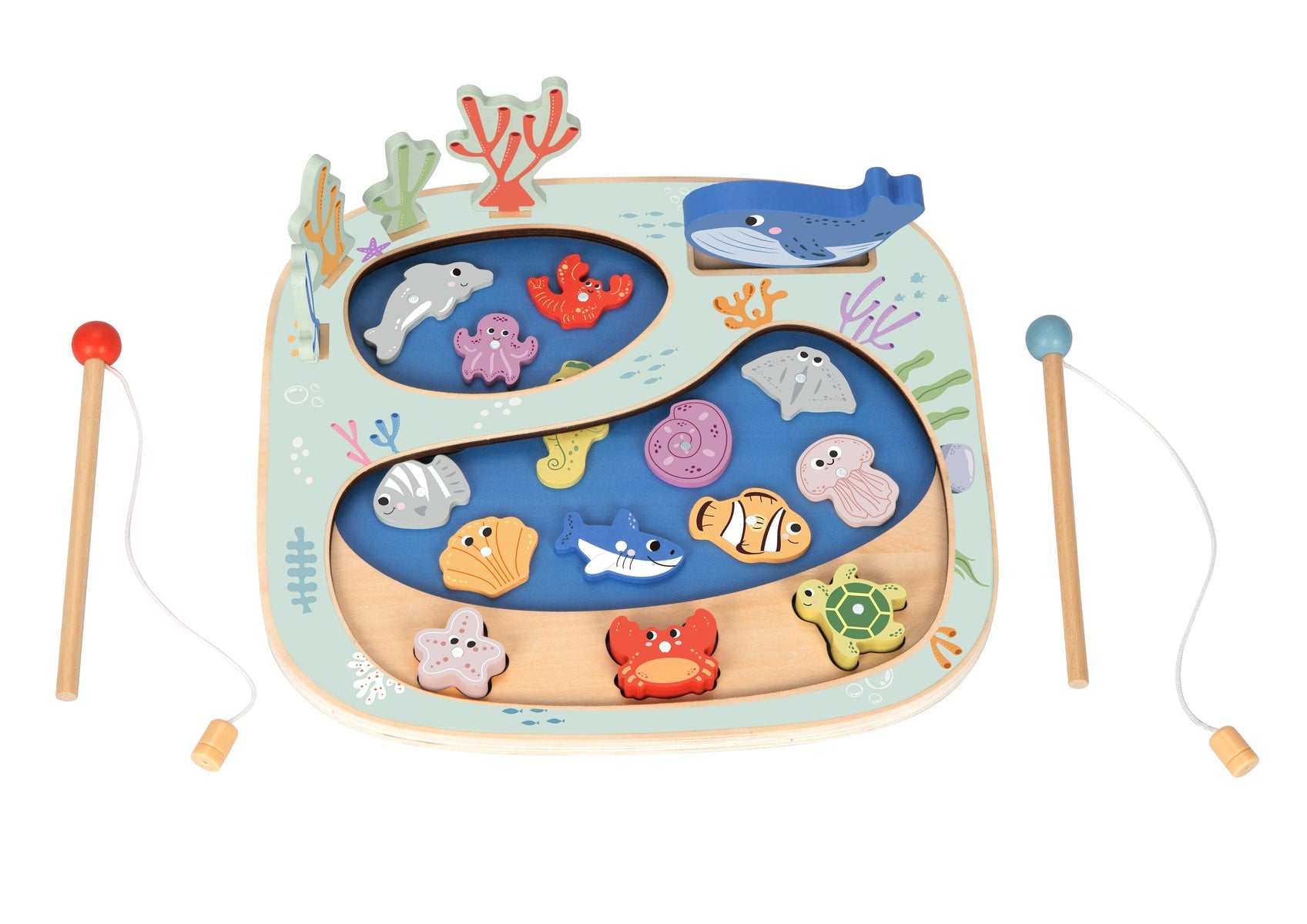 ROCKPOOL FISHING & BALANCE GAME - Bamboo Sprout