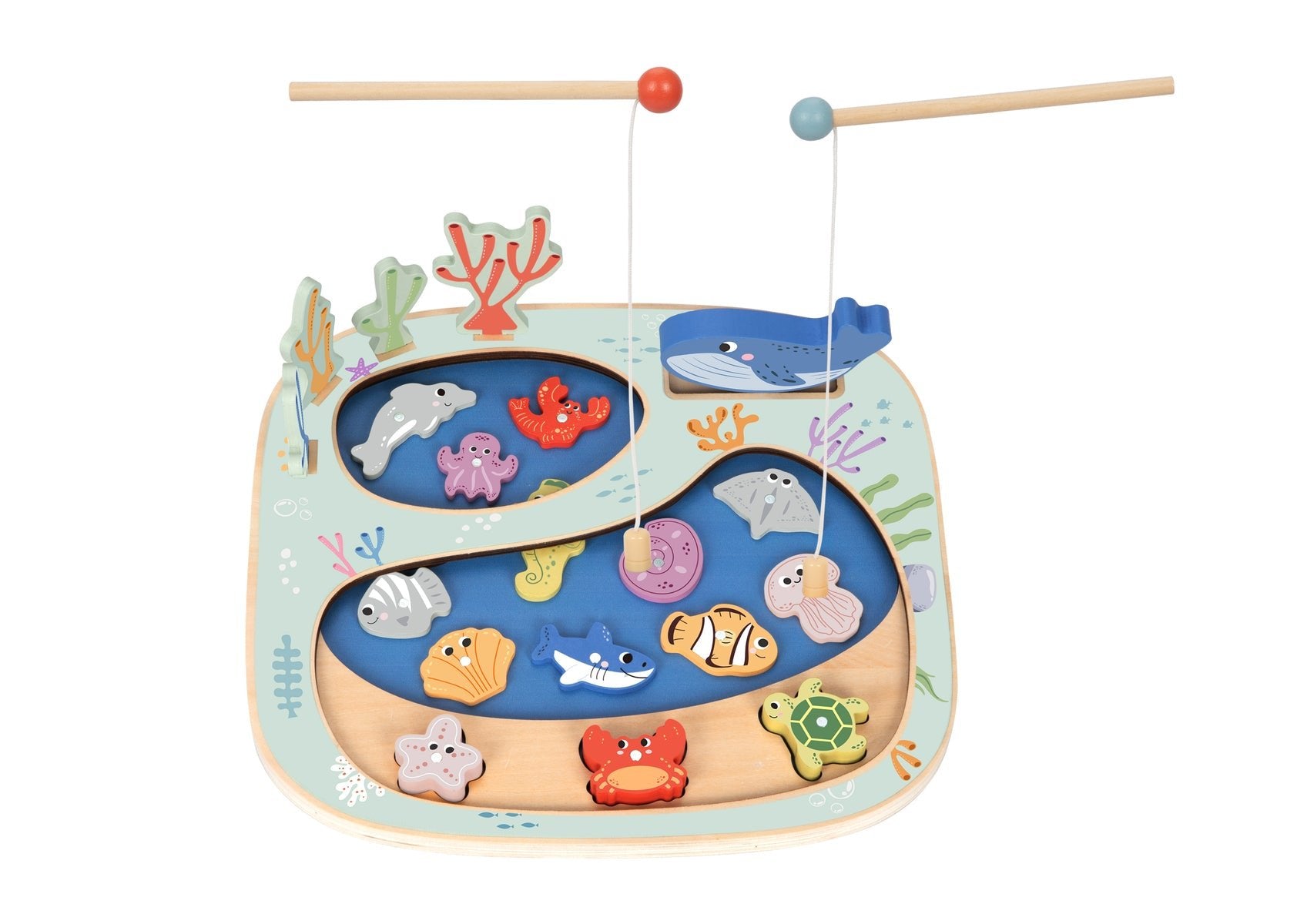 ROCKPOOL FISHING & BALANCE GAME - Bamboo Sprout