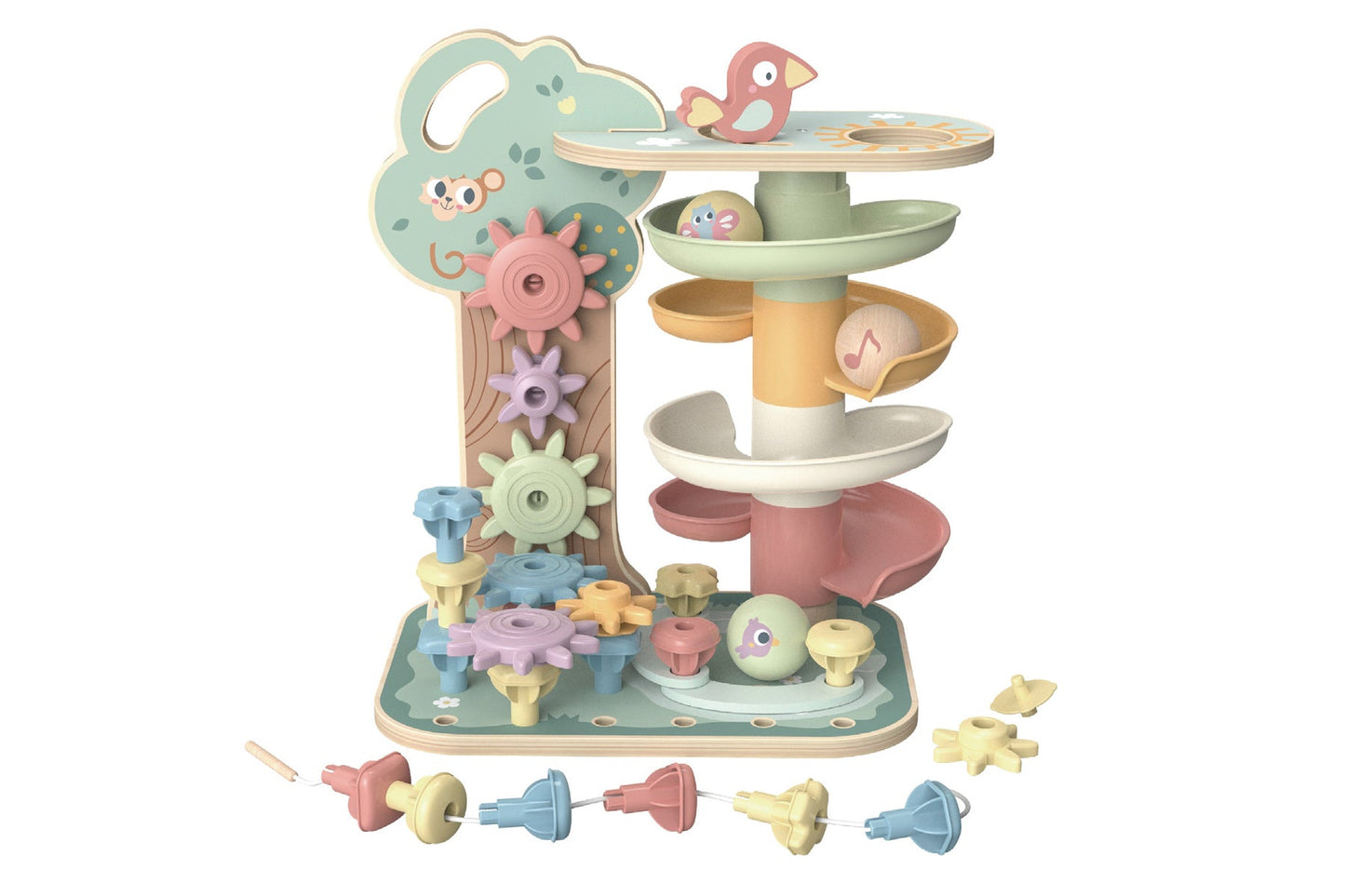 MY FOREST FRIENDS ROLLING AND STACKING ACTIVITY SET - Bamboo Sprout