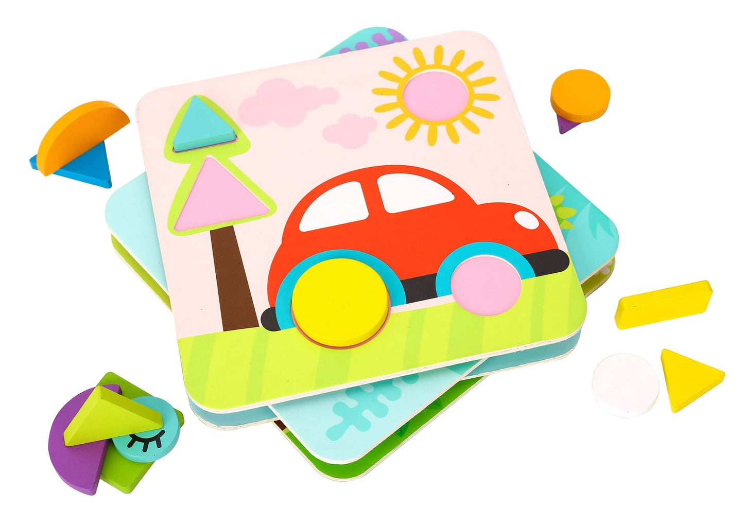 4 IN 1 SHAPE PUZZLES - Bamboo Sprout
