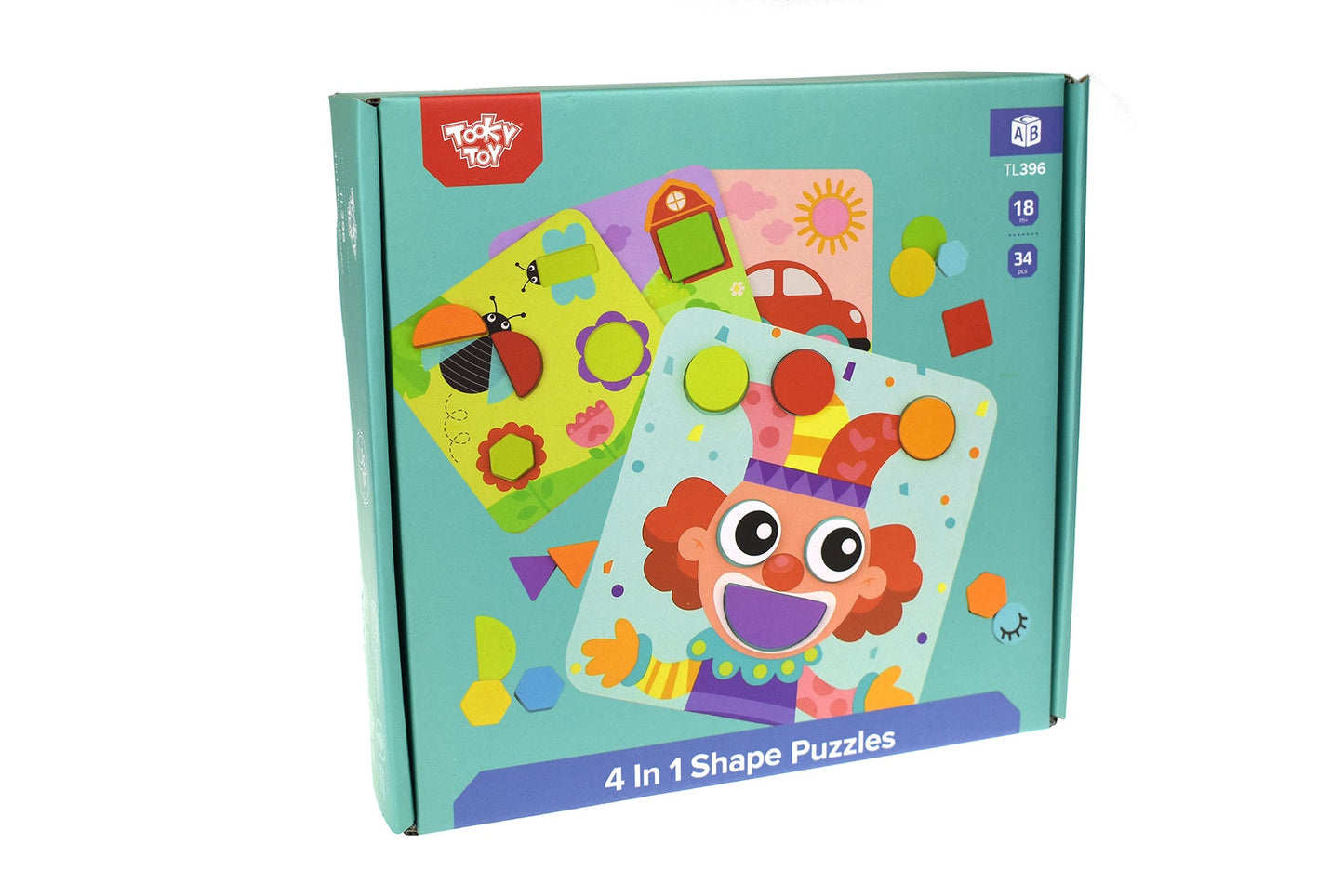 4 IN 1 SHAPE PUZZLES - Bamboo Sprout