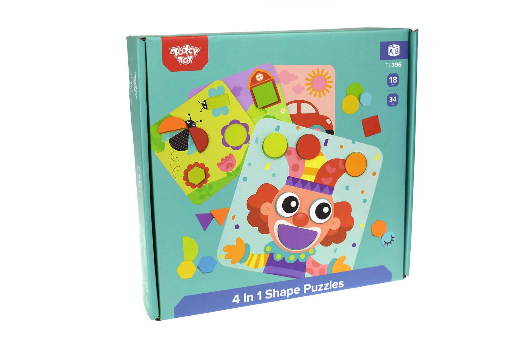 4 IN 1 SHAPE PUZZLES - Bamboo Sprout
