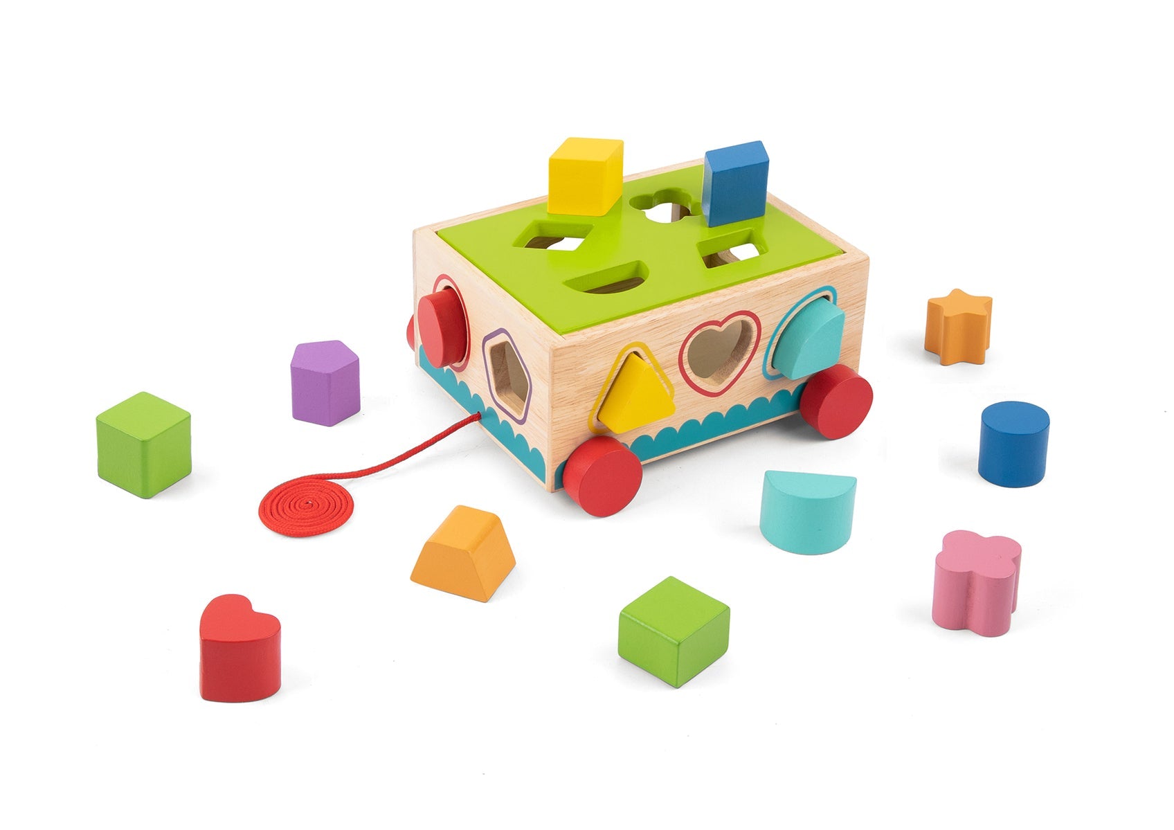 SHAPE SORTER CART - Bamboo Sprout