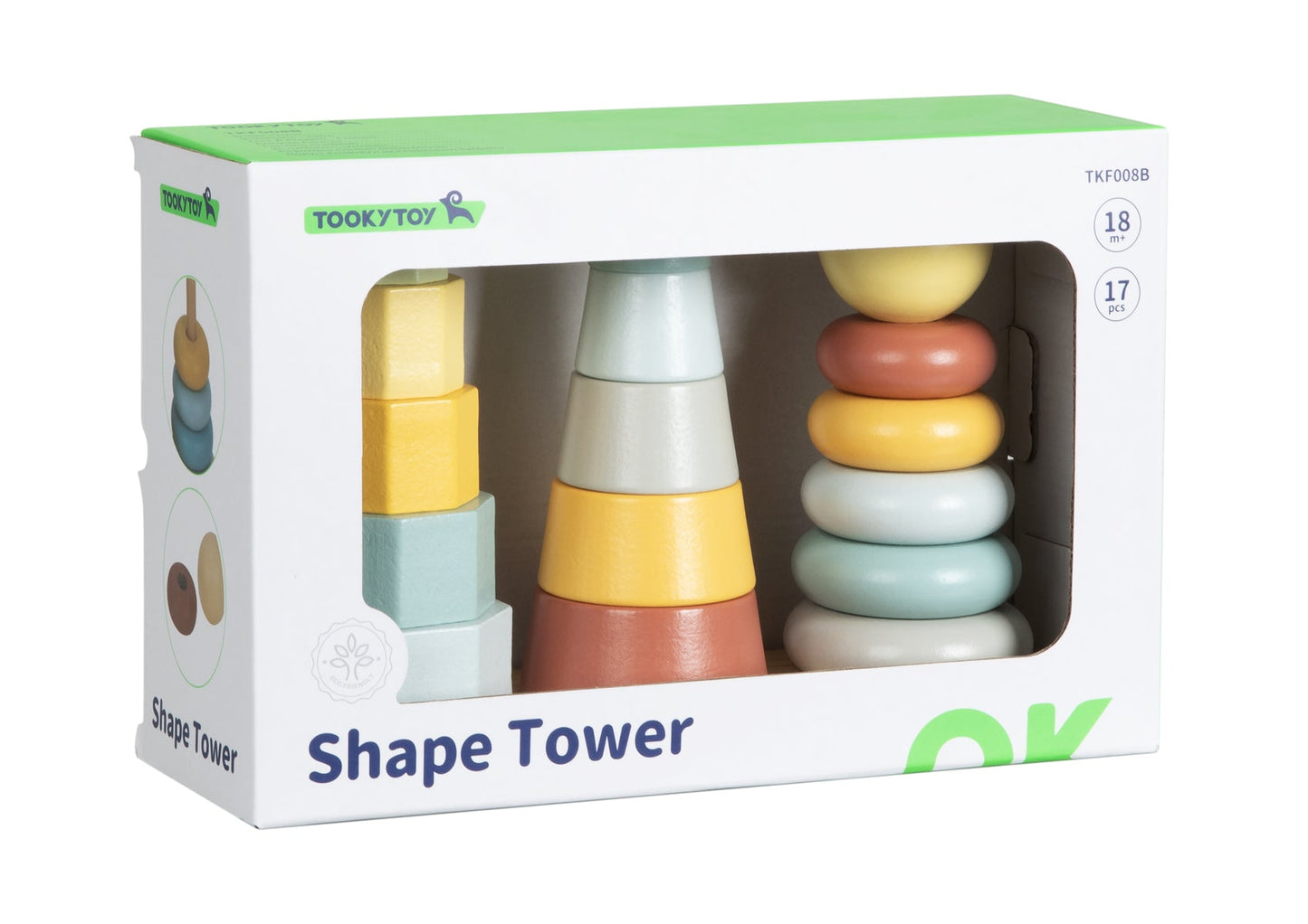 MY FOREST FRIENDS SHAPE TOWER - Bamboo Sprout